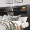 Civic - King Bed - Gray - Image 3