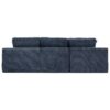 Cloud Sectional Sofa Upholstered Sofa Couch With Double-Layer Cushion And Side Pockets - Blue - Image 27