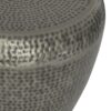 Preston - Metal Side Table - Antique Silver - Image 7