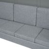 Queen Size Murphy Wall Bed With Sofa - Gray - Image 2