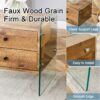 Double Drawer Bedside Table - Wood - Image 17