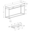 Accent Console Table For Entryway, Storage Drawer, Contemporary & Modern - Black - Image 5