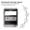 Contemporary Freestanding Bathroom Vanity With 2 Soft Close Cabinet Doors, Excluding Sink - Khaki - Image 5