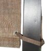 13' X 7.7' Outdoor Pergola Sun Shade Cover Cloth Patio Canopy Hdpe Permeable With Grommets - Brown - Image 7