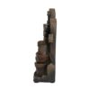 Water Fountain With Antique Water Pump Design And LED Light - Brown / Gray - Image 5