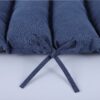 2 Piece Outdoor Chaise Lounge Chair Cushion Replacement Set - Navy Blue - Image 8