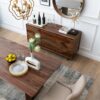 4 Light Chandelier, Hanging Light Fixture With Adjustable Chain For Kitchen, Bulb Not Included - Gold - Image 6
