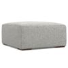 Rex - 2 Seater Sofa And Ottoman - Gray - Image 5