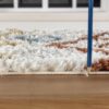 Loft Shag - 5' 3" X 7' Shaggy Area Rug Polypropylene - Ivory - Image 3