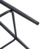Techno Fabric Bar Chair (Set of 2) Comfortable - Brown / Black - Image 18