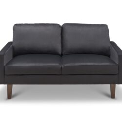 Plush Comfort Loveseat - Black
