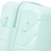 Set 3 Pieces 20" / 24" / 28" Abs Spinner Wheel Luggage, Matching Color, With Combination Lock - Mint Green - Image 13