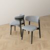 Korbin - Dining Chair (Set of 2) - Gray / Light Gray - Image 4