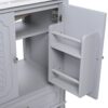 Vintage Style 30" Bathroom Vanity With Sink, Multi Functional Storage, Soft Closing Door - Gray - Image 19