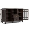 Connaught - Tall TV Stand - Brown - Image 3