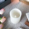 LED Candles With Remote Timer (Set of 3) - Ivory - Image 6