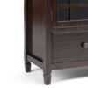 Connaught - Tall Storage Cabinet - Dark Chestnut Brown - Image 6