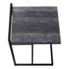 Accent Table, C - Shaped, Versatile Design - Black - Image 5
