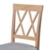 3 Piece Kitchen Dining Set With Drop Leaf Dining Table And 2 Dining Upholstered Chairs, Dining Room Set For Small Places - Natural - Image 17