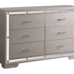 Alana - Dresser - Silver Champagne