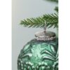 Christmas Ball Ornaments, Glass Decorative Hanging Ball Christmas Tree Ornaments, For Holiday Party Decorations (Set of 6) - Green - Image 9