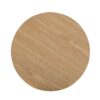 Contemporary Golden Side Table With Top And Metal Frame - Natural / Gold - Image 11