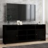 Urban Loft - TV Stand Console For TVs Up To 95" - Mocha - Image 3