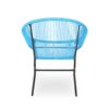 Modern Nusa Chair Outdoor Seating Woven Rope - Blue - Image 12