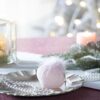Christmas Ball Ornaments, Glass Decorative Hanging Ball Christmas Tree Ornaments For Holiday Party Decorations (Set of 6) - Pink - Image 4