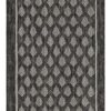 Sunshine - 5'3" X 7'3" Indoor, Outdoor Polypropylene Area Rug - Anthracite - Image 2