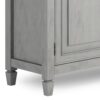 Connaught - Entryway Storage Cabinet - Fog Gray - Image 9