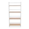 Dakota - Contemporary Bookcase - White / Natural - Image 4