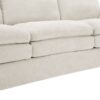 Cozy Upholstered Loveseat Sofa Oversized Comfy Comfy Cloud Sofa Double Cushion Loveseat Sofa Plush Cushion Sofa Couch For Living Room - Beige - Image 17