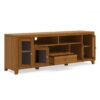 Cosmopolitan - Wide TV Media Stand - Light Golden Brown - Image 3