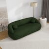 Andrew - Boucle Sofa - Dark Green - Image 11