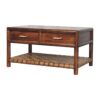 Regency - Woven Console Table With 2 Drawers - Brown - Image 3