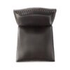 Bar Stools (Set of 2), Upholstered Barstools Armless, Rubber Wood Leg - Brown - Image 11