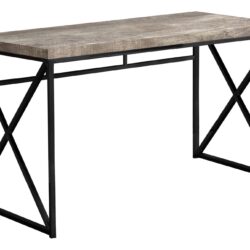 Computer Desk For Home Office, Laptop, Versatile Design - Taupe