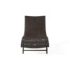 Kauai - Modern Style Wicker Chaise Lounge - Brown Multi - Image 9