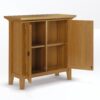 Redmond - Low Storage Cabinet - Light Golden Brown - Image 2