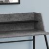 Computer Desk For Home Office, Laptop, Storage Shelves, Elegant Design - Gray - Image 8