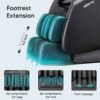 Bosscare - 2023 New Massage Full Body Chairs With Ai Voice, App Control Zero Gravity Shiatsu Recliner Massage Chair - Black - Image 8