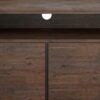 Lowry - Handcrafted TV Media Stand - Distressed Charcoal Brown - Image 8