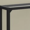 Accent Console Table For Entryway Contemporary - Black - Image 3