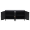 4 Door Cabinet, Suitable For Bedroom - Black - Image 12