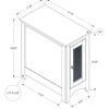 Accent End Table Transitional - Black - Image 3