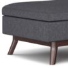 Owen - Coffee Table Storage Ottoman - Slate Gray - Image 5