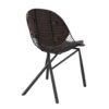Wired - Contemporary Chair (Set of 2) - Black / Espresso - Image 5