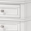 3 Drawer Nightstand With USB - White - Image 2