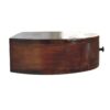 Lunar - 1 Drawer Floating Nightstand - Chestnut - Image 2